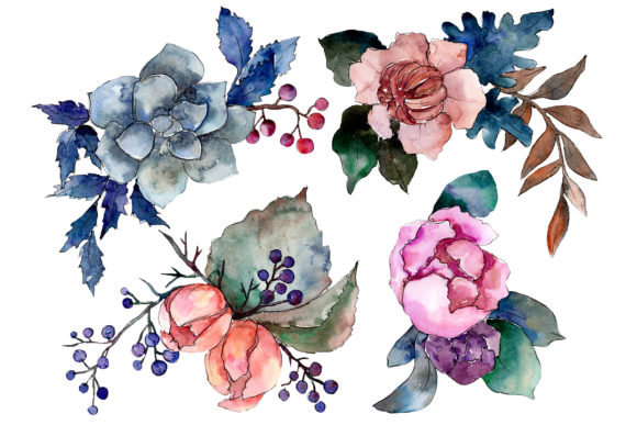 Bridal Bouquet Watercolor: Hand-Painted Elegance for Modern Creatives
