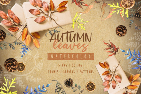 Embracing the Art of Watercolor Autumn Leaves in Modern Design