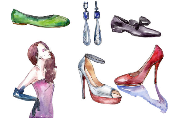 Fashion Collection Consolation Watercolor: A Versatile Set for Creative Projects