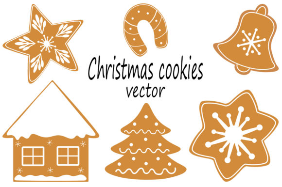 Set Christmas Cookies Vector Illustration: Strategic Design Assets for Branding, Packaging, and Creative Projects