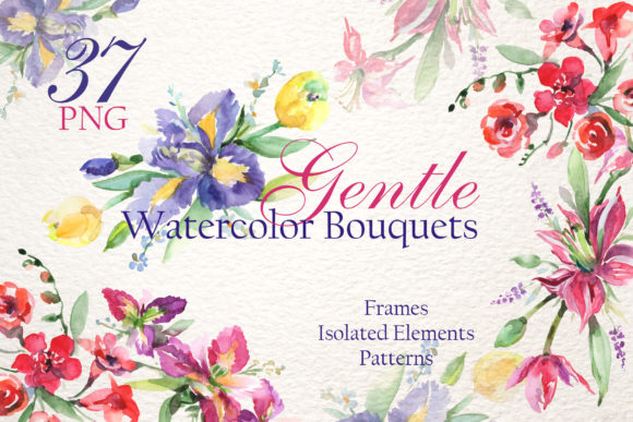 The Art of Gentle Bouquets Watercolor: Why Hand-Painted Design Elements Are Reshaping Digital Creativity