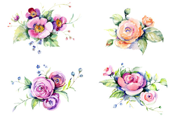 Unlock Endless Creative Possibilities with Exotic Bouquet Watercolor